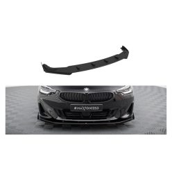 Splitter BMW 2 G42 Front Pro + flaps Black