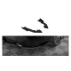 Splitter BMW 2 G42 Rear Side Street Pro Black + Gloss Flaps