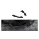 Splitter BMW 2 G42 Rear Side Street Pro Black-Red + Gloss Flaps