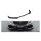 Splitter Mercedes-Benz C W205 C63 Facelift Front Pro + flaps Black