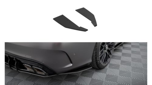 Splitter Mercedes-Benz C W205 C63 Facelift Rear Side Street Pro Black