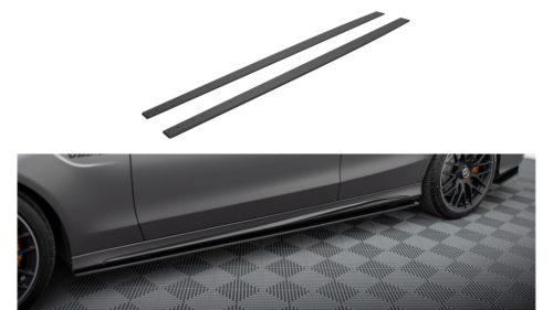 Diffuser Mercedes-Benz C W205 C63 Facelift Side Skirts Street Pro Black