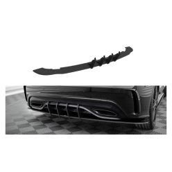   Diffuser Mercedes-Benz A W176 Facelift Rear Street Pro Black-Red