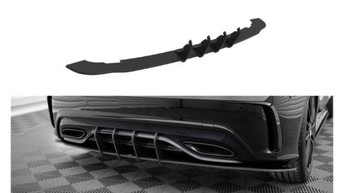 Diffuser Mercedes-Benz A W176 Facelift Rear Street Pro Red