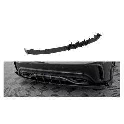   Splitter Mercedes-Benz A W176 Facelift Rear Side Street Pro Red + Gloss Flaps