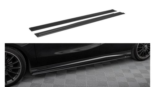 Diffuser Mercedes-Benz A W176 Facelift Side Skirts Street Pro Black