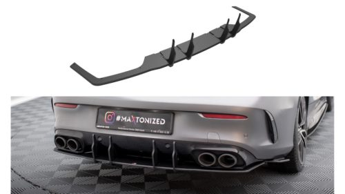 Diffuser Mercedes-Benz C C205 C43 Facelift Rear Street Pro Red