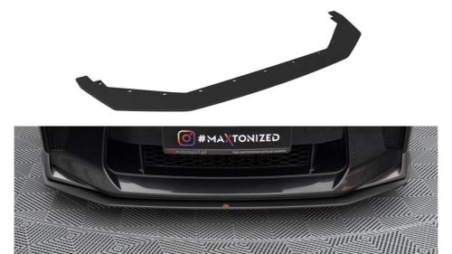 Splitter Nissan GTR R35 Facelift Front Pro Black