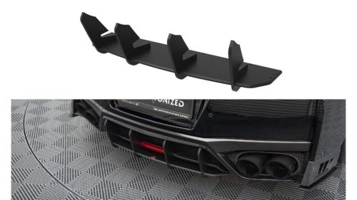 Diffuser Nissan GTR R35 Facelift Rear Street Pro Black