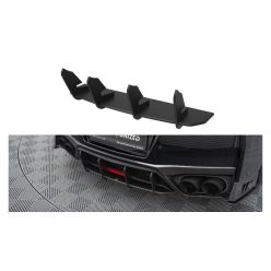 Diffuser Nissan GTR R35 Facelift Rear Street Pro Black-Red