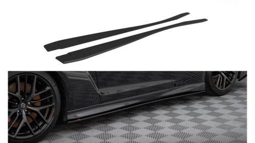 Diffuser Nissan GTR R35 Facelift Side Skirts Street Pro Black