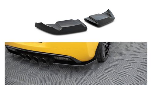 Splitter Chevrolet Corvette C6 Rear Side