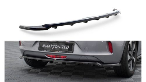 Splitter Opel Corsa F ( VI) Rear Central with Diffuser