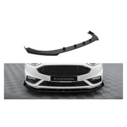   Splitter Ford Mondeo V Facelift Fusion II Facelift Front Pro + flaps Black