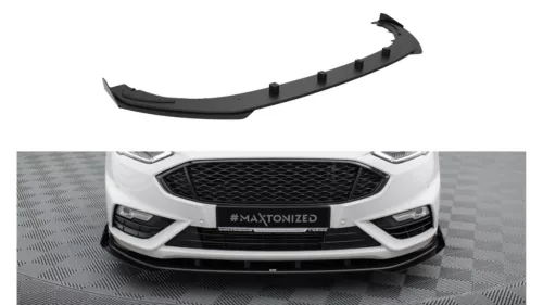 Splitter Ford Mondeo V Facelift Fusion II Facelift Front Pro + flaps Black