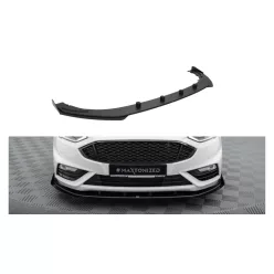   Splitter Ford Mondeo V Facelift Fusion II Facelift Front Pro + flaps Black-Red
