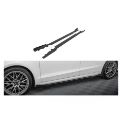   Diffuser Ford Mondeo V Facelift Fusion II Facelift Side Skirts Street Pro Black + Gloss Flaps