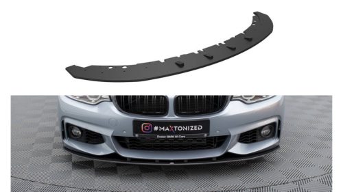 Splitter BMW 4 F32 F36 F33 M-Pack Front Pro Black