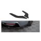 Splitter BMW 4 F32 M-Pack Rear Side Street Pro Black-Red