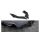 Splitter BMW 4 F32 M-Pack Rear Side Street Pro Black + Gloss Flaps