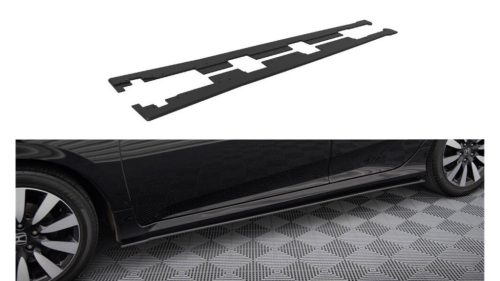 Diffuser Honda Civic X Side Skirts Street Pro Black