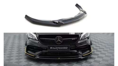 Splitter Mercedes-Benz CLA 45 Aero C117 Facelift Front v.4