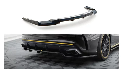 Splitter Mercedes-Benz CLA 45 C117 Facelift Rear Central with Diffuser