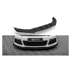 Splitter Volkswagen Scirocco III R Front Pro + flaps Black