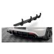 Diffuser Volkswagen Scirocco III R Rear Street Pro Black