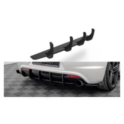 Diffuser Volkswagen Scirocco III R Rear Street Pro Red