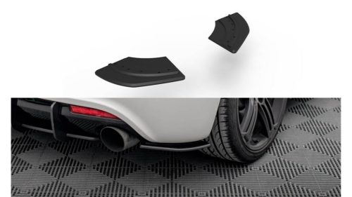 Splitter Volkswagen Scirocco III R Rear Side Street Pro Black-Red