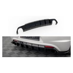   Diffuser Volkswagen Scirocco III R Rear Valance v.1 Gloss Black