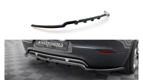Splitter Renault Megane GT III Facelift Rear Central with Diffuser