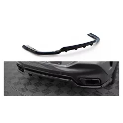   Splitter BMW X6 G06 Facelift M-Pack Rear Central with Diffuser v.1