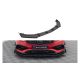 Splitter Mercedes-Benz A W176 Facelift Front Pro + flaps Black-Red