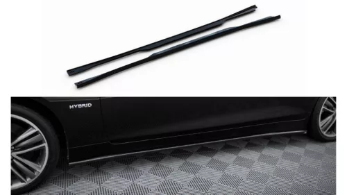 Diffuser Infiniti Q50 S I Side Skirts v.2