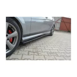 Diffuser Mercedes-Benz C W204 S204 Side Skirts Gloss Black