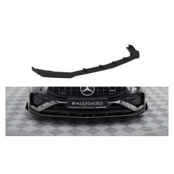   Splitter Mercedes-Benz A W177 A35 Facelift Front Pro + flaps Black