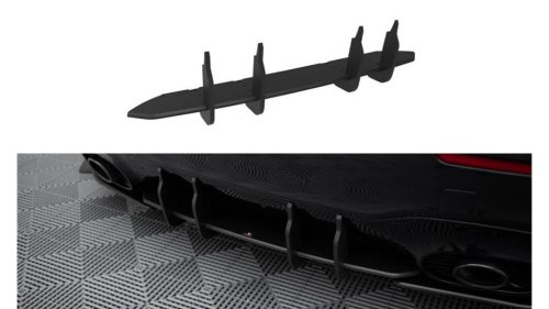 Diffuser Mercedes-Benz A W177 A35 Rear Street Pro Black-Red