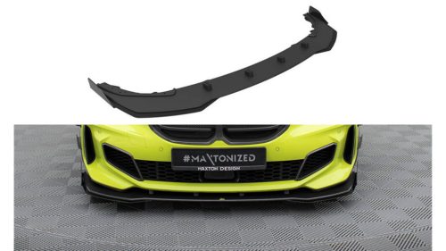 Splitter BMW 1 F40 M-Pack Front Pro + flaps Black-Red