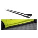 Diffuser BMW 1 F40 M-Pack Side Skirts Street Pro Black + Gloss Flaps