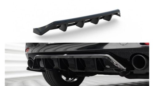 Splitter Mazda 3 IV Rear Central with Diffuser