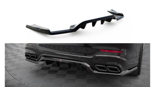 Splitter Mercedes-Benz GLC 63 SUV X253 Rear Central with Diffuser v.1