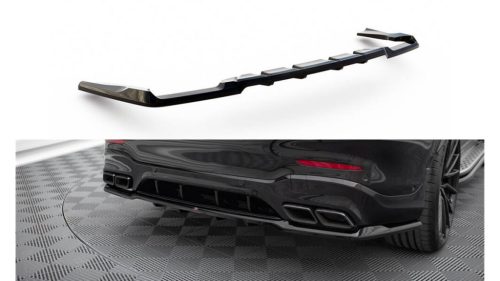 Splitter Mercedes-Benz GLC 63 SUV X253 Rear Central with Diffuser v.2