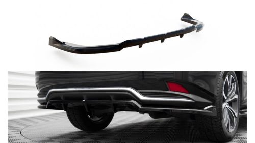 Splitter Lexus RX IV Facelift Rear Central with Diffuser