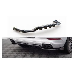Splitter Porsche Cayenne III Rear Central with Diffuser
