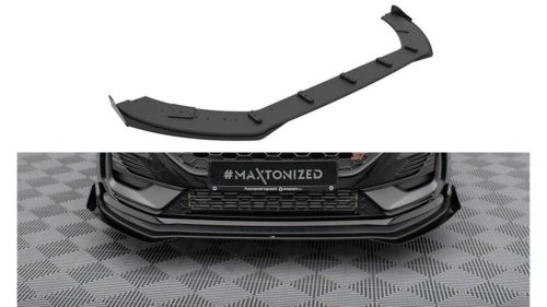 Splitter Ford Fiesta VIII Facelift ST Front Pro + flaps Black-Red