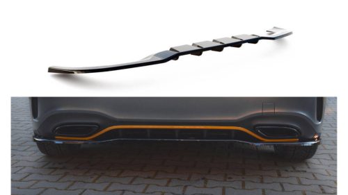 Splitter Mercedes-Benz A W177 Rear Central with Diffuser