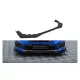 Splitter Subaru WRX STI Facelift Front Pro + flaps Black-Red