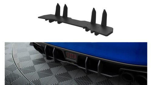 Diffuser Subaru WRX STI Rear Street Pro Black-Red